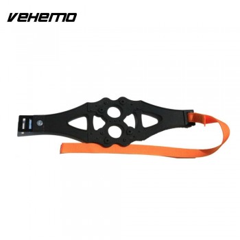 Vehemo TPU Snow Chain Climbing Mud Ground Snow Tire Belt Roadway Safety Anti-Skid Chains for SUV Vehicle Tyre Winter Driving