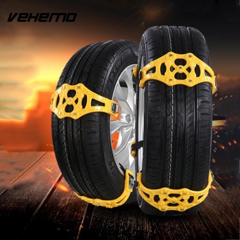 Snow Tire Belt Snow Chain Universal Anti-Skid Chains Emergency Accessories TPU 1 Pc Thickened