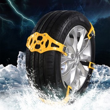 Snow Tire Belt Snow Chain Universal Anti-Skid Chains Emergency Accessories TPU 1 Pc Thickened