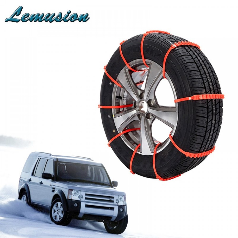 Car-styling 10X Winter Anti Slip Snow Chains For Nissan qashqai juke Renault duster megane 2 Jeep renegade wrangler Accessories