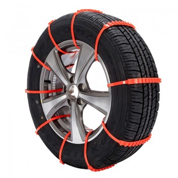 Car-styling 10X Winter Anti Slip Snow Chains For Nissan qashqai juke Renault duster megane 2 Jeep renegade wrangler Accessories
