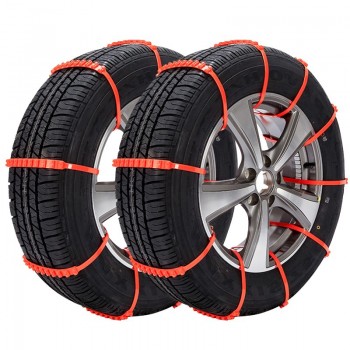 Car-styling 10X Winter Anti Slip Snow Chains For Nissan qashqai juke Renault duster megane 2 Jeep renegade wrangler Accessories