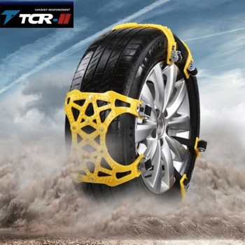 3x TPU Plastic Snow Chains Spikes for Tires Universal Car Tyre Winter Roadway Safety Chains Snow Climbing Mud Ground Anti Slip