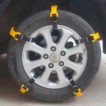 Winter 5Pcs Wheel Chain Auto Car Snow Security Tire Emergency Thickening Anti-skid Chains Universal Snow Chains for cars