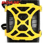 3pcs/lot Universal thickening snow chains mud tires zinciri automobile car anti-skid safety chains double snap skid wheel chains