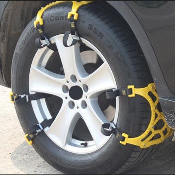 3pcs/lot Universal thickening snow chains mud tires zinciri automobile car anti-skid safety chains double snap skid wheel chains