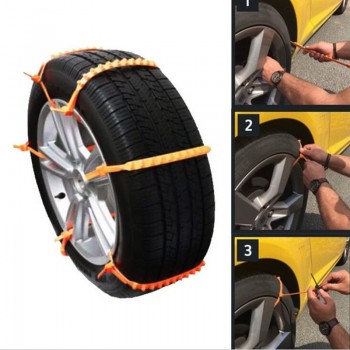 10 PCS/Lot Car Emergency Traction Aid Snow chain Life Safety Aid Wheel Slip Chain In Mud For Car Motorcycle Truck SUV