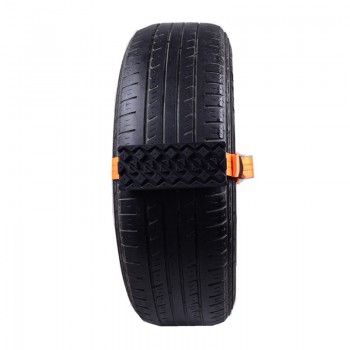 New 2 Pcs Vehicle Car Tire Chain Strap Snow Chain Rubber Nylon Anti-Skid Wheel Automobile Saloon Car Non-slip Accessories