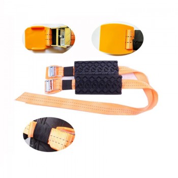 New 2 Pcs Vehicle Car Tire Chain Strap Snow Chain Rubber Nylon Anti-Skid Wheel Automobile Saloon Car Non-slip Accessories