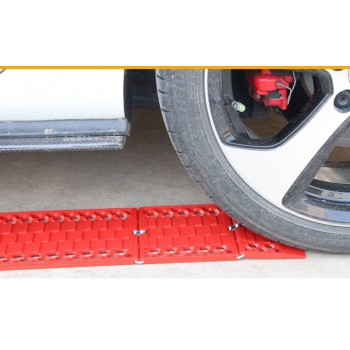 CHIZIYO 2pcs Automobile Escaper Car Foldable Anti-skid Plat Mud Snow Chains For Wheels Tires Roadway Safety Accessories
