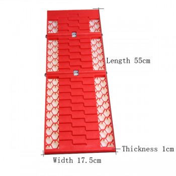 CHIZIYO 2pcs Automobile Escaper Car Foldable Anti-skid Plat Mud Snow Chains For Wheels Tires Roadway Safety Accessories
