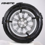 Vehemo with Wrench TPU Alloy Strap Car Truck Snow Chain Tie Non Slip Mud Chain Belt Outdoor Tire Chain Tire Tyre