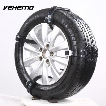 Vehemo with Wrench TPU Alloy Strap Car Truck Snow Chain Tie Non Slip Mud Chain Belt Outdoor Tire Chain Tire Tyre