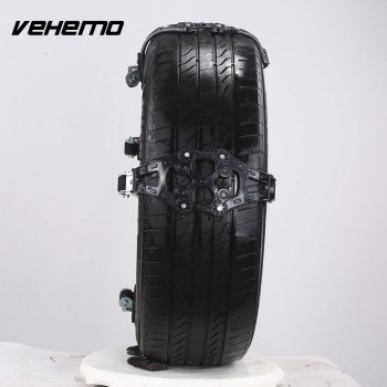 Vehemo with Wrench TPU Alloy Strap Car Truck Snow Chain Tie Non Slip Mud Chain Belt Outdoor Tire Chain Tire Tyre