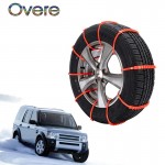 Overe Car Mini Plastic Winter Tyres wheels Snow Chains For Renault Megane 3 Duster Captur Chevrolet Cruze Aveo Captiva Lacetti