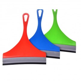 shunwei  Glass Window Wiper Soap Cleaner Plastic Handle Squeegee Shower Bathroom Mirror Car Blade Brush Hanging Hook 18Mar23