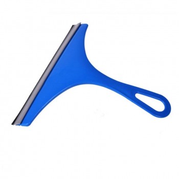 shunwei  Glass Window Wiper Soap Cleaner Plastic Handle Squeegee Shower Bathroom Mirror Car Blade Brush Hanging Hook 18Mar23