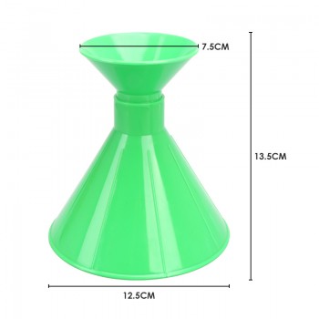 1PC Car Auto Magic Window Windshield Car Ice Scraper Shaped Funnel Snow Remover Deicer Cone Deicing Tool Scraping ONE Round