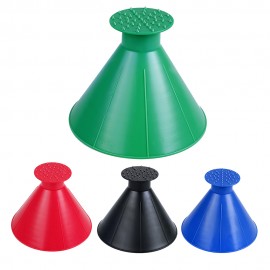 2018 New Remover Magic Snow Shovel Cone Shaped Outdoor Winter Car Tool Snow Windshield Funnel Ice Scraper for Car SUV Truck Z2
