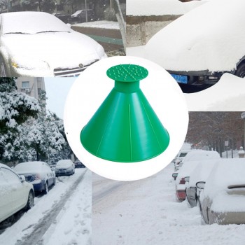 2018 New Remover Magic Snow Shovel Cone Shaped Outdoor Winter Car Tool Snow Windshield Funnel Ice Scraper for Car SUV Truck Z2
