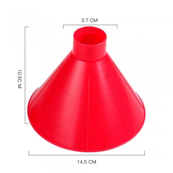 2018 New Remover Magic Snow Shovel Cone Shaped Outdoor Winter Car Tool Snow Windshield Funnel Ice Scraper for Car SUV Truck Z2