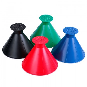 2018 New Remover Magic Snow Shovel Cone Shaped Outdoor Winter Car Tool Snow Windshield Funnel Ice Scraper for Car SUV Truck Z2