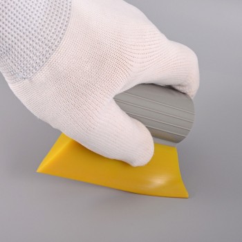 FOSHIO 9.5CM Windshield Snow Shovel Window Glass Water Wiper Blade Silicone Turbo Squeegee Household Cleaning Tool Ice Scraper