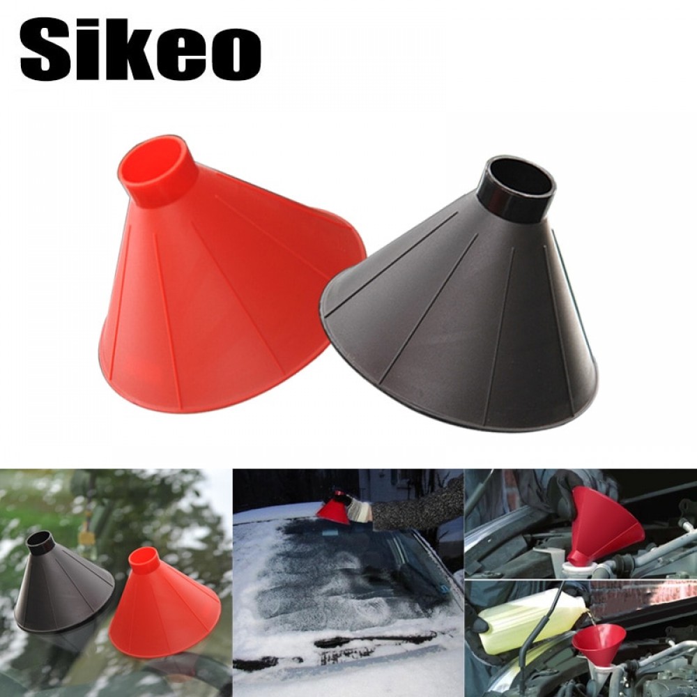 Auto Ice Scraper Remover Magic Shovel Cone Shaped Outdoor Winter Car Tool Snow Windshield Black Funnel Ice Scraper ijsschraper