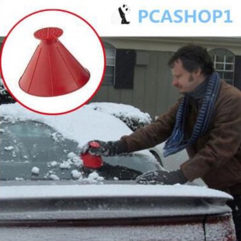 Shovel Snow Car Tool Funnel Windshield Magic Ice Scraper Outdoor Cone Shaped Remover Winter