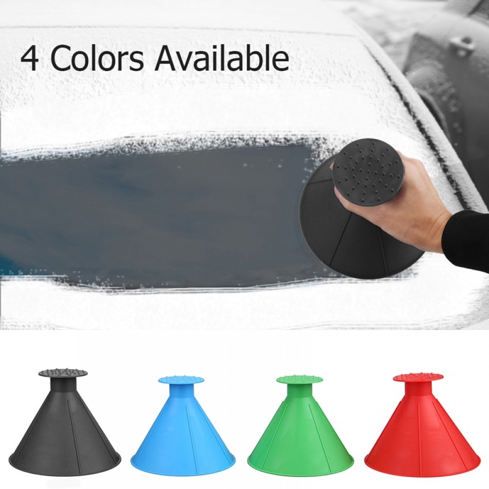 VODOOL Outdoor Winter Car Ice Scraper Remover Magic Shovel Cone Shaped Window Windshield Funnel Snow Ice Shovel Removal Car Tool