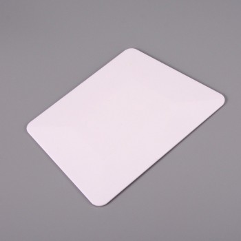 EHDIS 2pcs White Trapezoid Teflon Squeegee Vinyl Film Car Wrap Tool Window Tint Tool Ice Scraper Auto Car Window Cleaning Tool