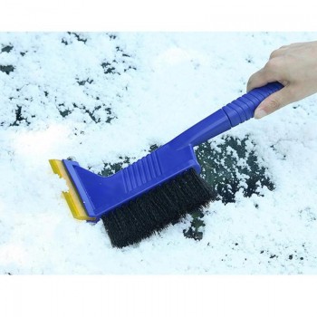 VODOOL 3 in 1 Car Ice Scrape Snow Shovel Toolr Windshield Vehicle Snow Ice Scraper Shovel Removal Brush Windscreen Clean Tool