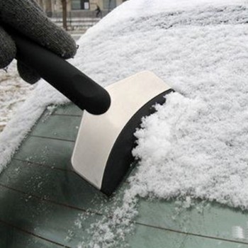 Ice Scraper Auto Handheld Snow Brush Scraper Snow Cleaning Remover Windshield Shovel  Car Ice Scraper Window Cleaning Tool
