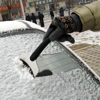 Ice Scraper Auto Handheld Snow Brush Scraper Snow Cleaning Remover Windshield Shovel  Car Ice Scraper Window Cleaning Tool