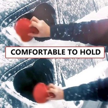 Car Window Windshield Snow Remover Tools Magic Shovel Cone Shaped Outdoor Winter Tool Snow Windshield Funnel Black Ice Scraper