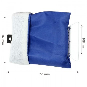 Car-styling Car Cleaning Snow Shovel Car Snow Scraper Removal Glove Handheld Clean Tool Ice Scraper for Auto Window Useful