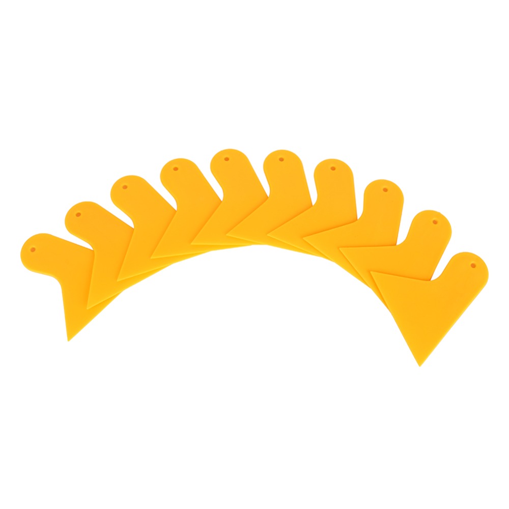1pc Car Wash Plate Glass Scraper Wiper Blade Windscreen Clean Plastic Window Foils Film Tools Wiper Plate Glass Sticker Scraper