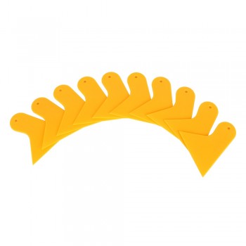1pc Car Wash Plate Glass Scraper Wiper Blade Windscreen Clean Plastic Window Foils Film Tools Wiper Plate Glass Sticker Scraper