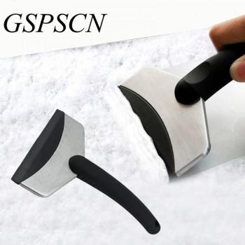 GSPSCN New Winter useful mini car scraper shovel ice scrapers stainless cleaning tools Snow brush Broom Removal for Vehicle
