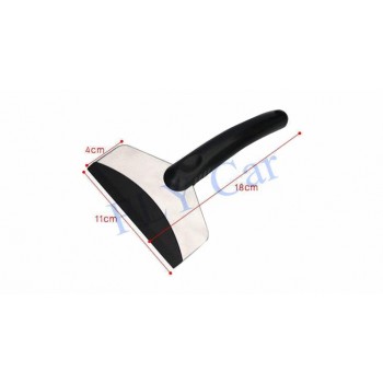 GSPSCN New Winter useful mini car scraper shovel ice scrapers stainless cleaning tools Snow brush Broom Removal for Vehicle