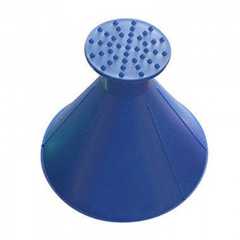 ABS Car Windshield Magic Ice Scraper Tool Snow Cone Shaped Funnel Remover Winter Outdoor Car Tool