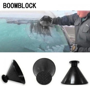 Car Cone Shaped Funnel Deicing Snow Tool Scrape for Volkswagen BMW E46 E39 Mini Cooper Audi A4 B6 B8 A5 Ford Fiesta Kuga