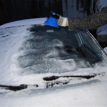 Remover Shovel Scrape A Round Magic Cone-Shaped Windshield Ice Scraper Snow Shovel Tool Outdoor Winter Car Tool
