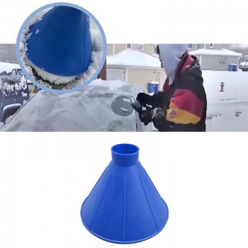 Remover Shovel Scrape A Round Magic Cone-Shaped Windshield Ice Scraper Snow Shovel Tool Outdoor Winter Car Tool