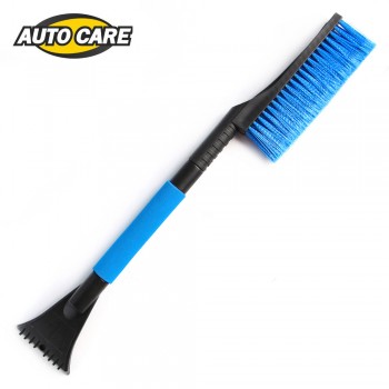 Auto Care Car Snow Brush with Foam Grip with Ice Scraper Extendable 33 Telescoping Tools for any vehicle Winter Window Cleaning