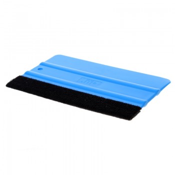 1PCS Car Vinyl Film wrapping tools Blue Scraper squeegee with felt edge size 13cm*8cm Car Styling Stickers Accessories