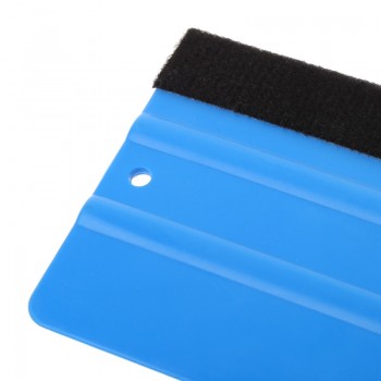 1PCS Car Vinyl Film wrapping tools Blue Scraper squeegee with felt edge size 13cm*8cm Car Styling Stickers Accessories