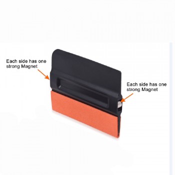 EHDIS Scratch-Less Suede Felt Magnetic Squeegee Window Tint Tools Vinyl Film Car Wrapping Magnet Scraper Vehicle Styling Tools