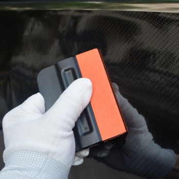 EHDIS Scratch-Less Suede Felt Magnetic Squeegee Window Tint Tools Vinyl Film Car Wrapping Magnet Scraper Vehicle Styling Tools