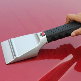 12V Electric Heated Ice Scraper Car Truck SUV Electric Heated  Snow Defrost Windshield Ice Snow Scraper Melter Shovel